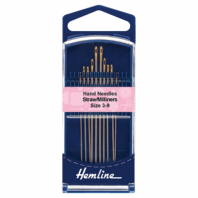 H287G.39 Premium: Straw/Milliners - Size 3-9. 